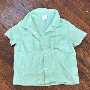 Mint Green Kids Shirt GAP